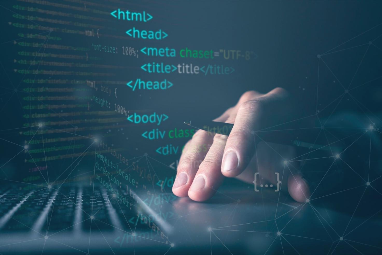 Developer analyzing mobile app performance metrics on multiple devices